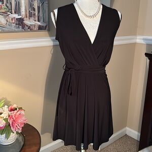 Black stretchy sexy sleeveless dress- easy wear!